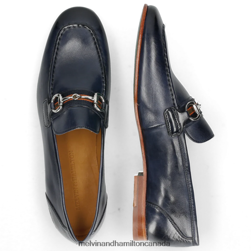 Men Melvin & Hamilton Blue Clive 16 Loafers P4V68P303