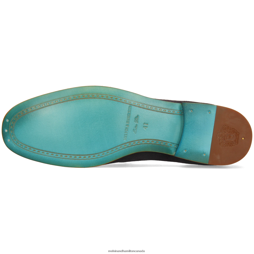 Men Melvin & Hamilton Blue Clive 20 Loafers P4V68P231