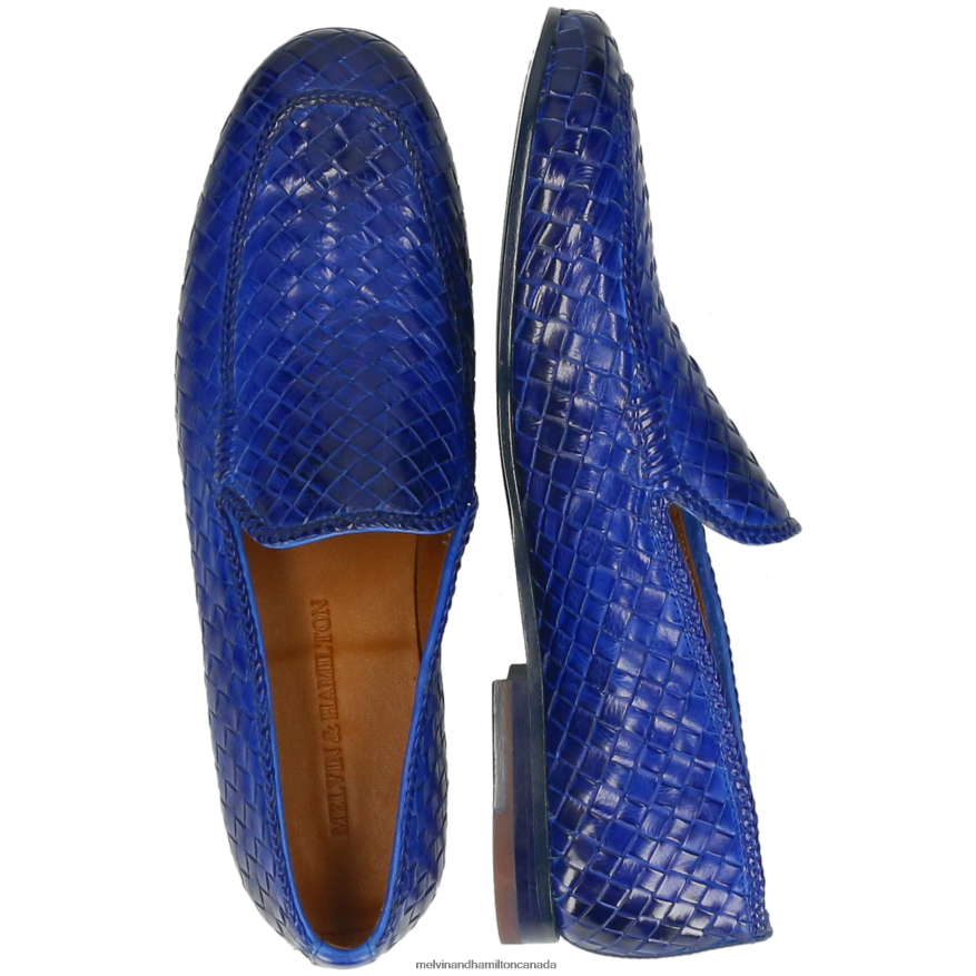 Men Melvin & Hamilton Blue Clive 22 Loafers P4V68P266