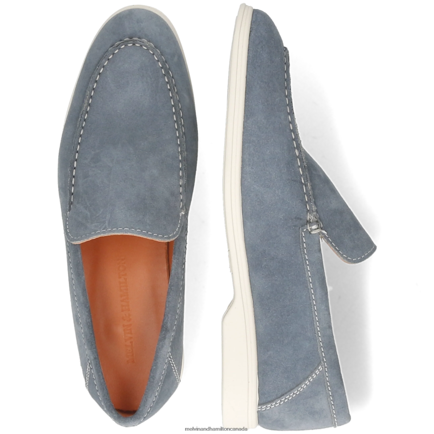 Men Melvin & Hamilton Blue Earl 24 Loafers P4V68P226