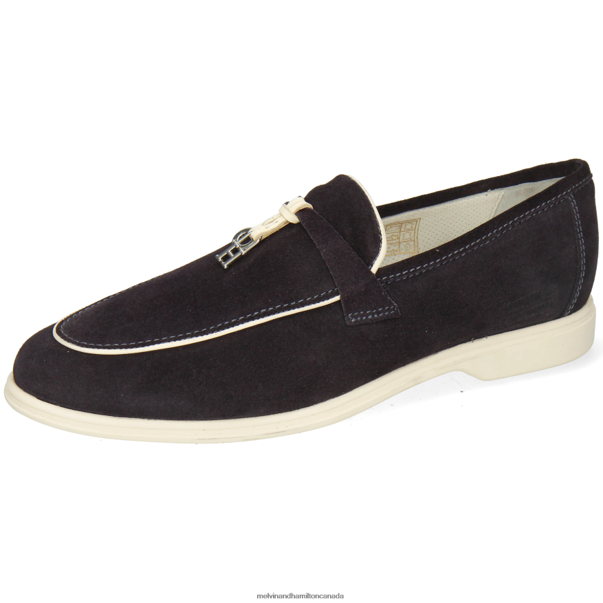 Men Melvin & Hamilton Blue Earl 27 Loafers P4V68P228