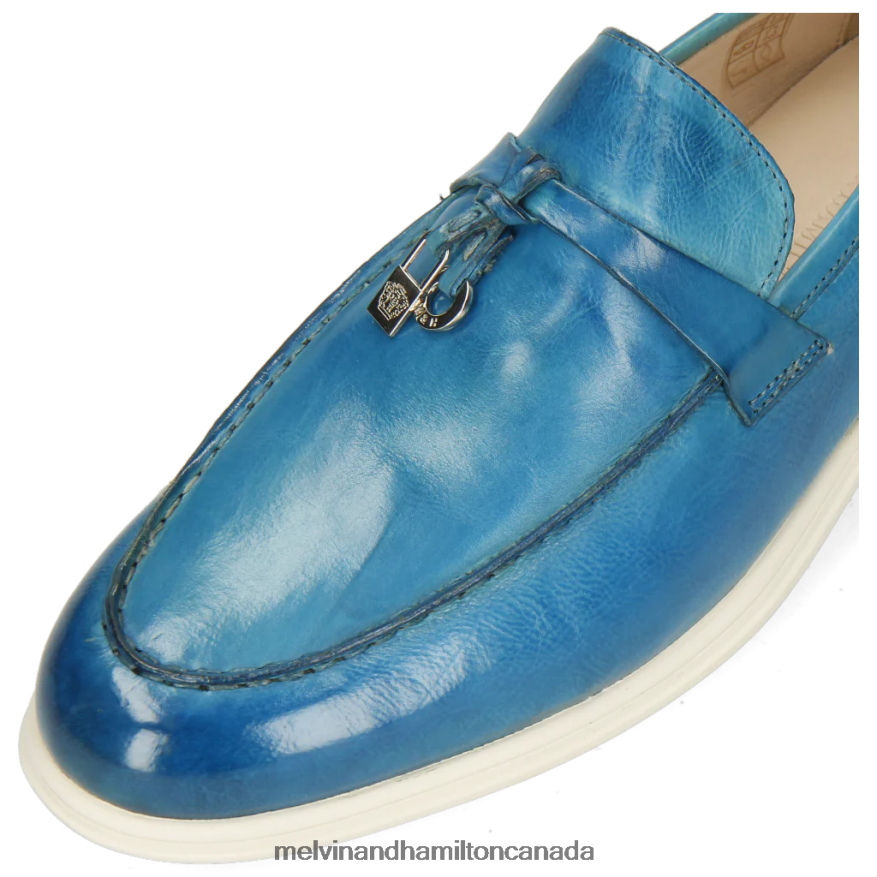 Men Melvin & Hamilton Blue Earl 3 Loafers P4V68P305