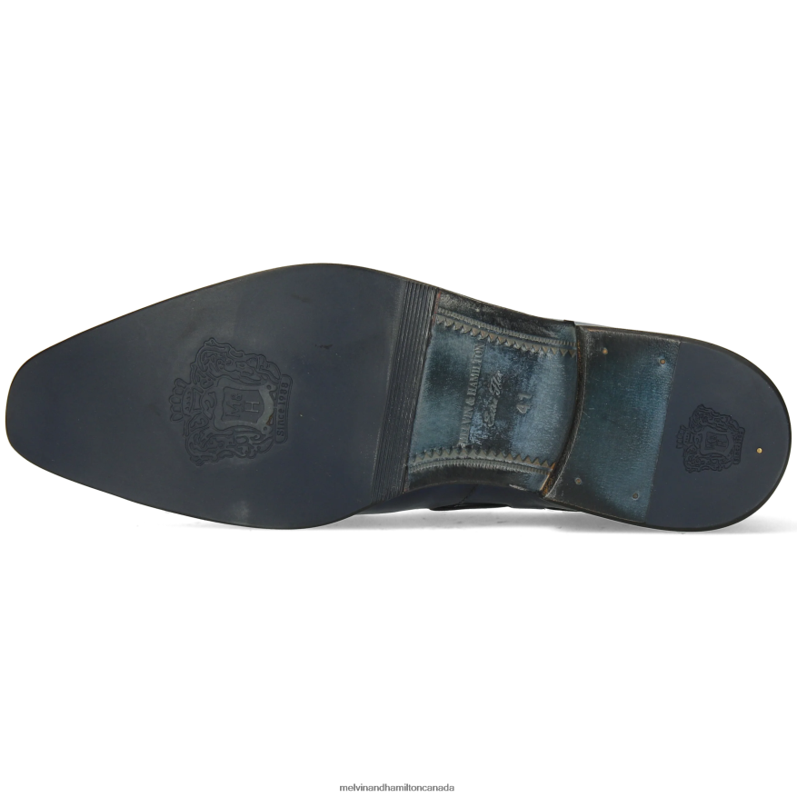 Men Melvin & Hamilton Blue Leonardo 1 Loafers P4V68P296
