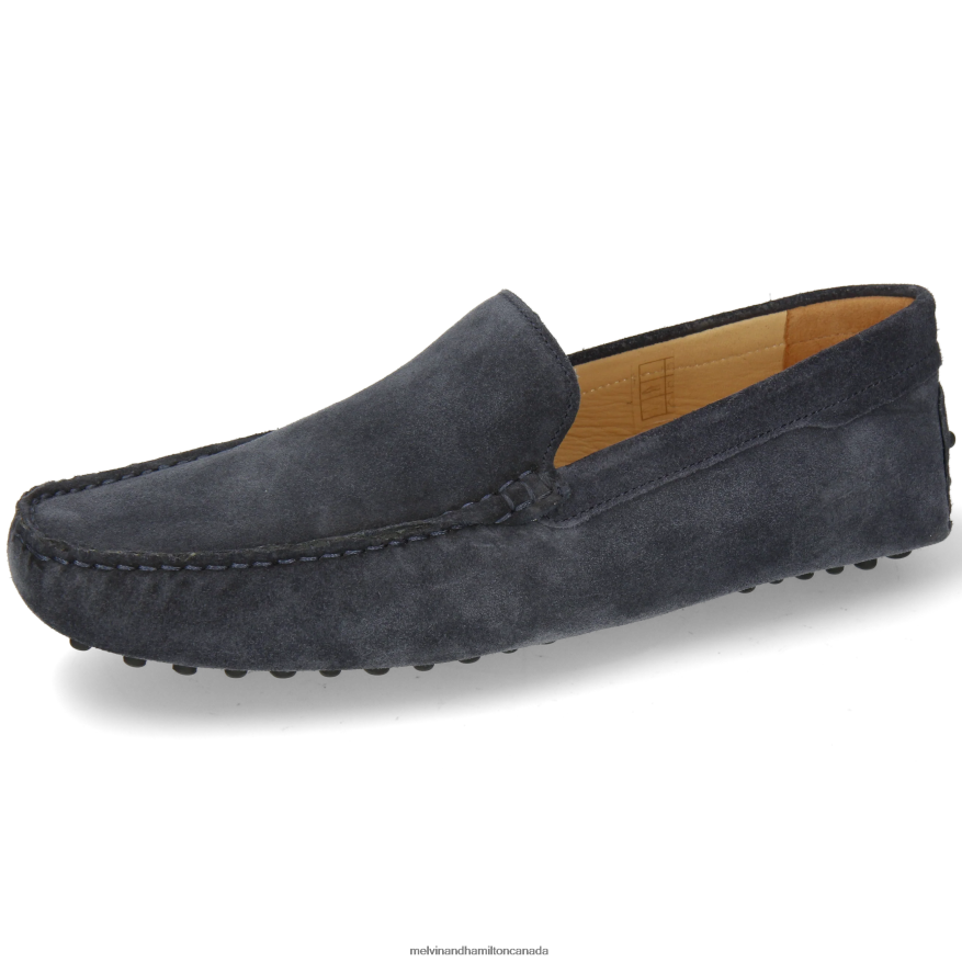 Men Melvin & Hamilton Blue Nelson 1 Loafers P4V68P277