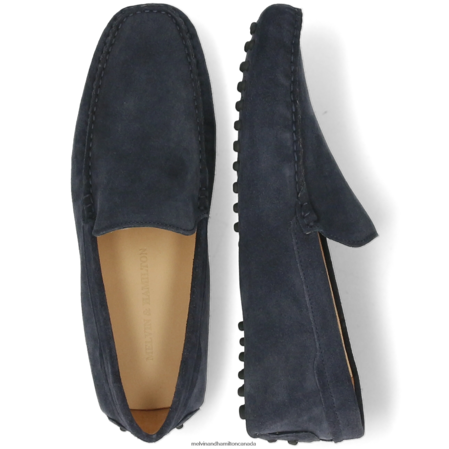 Men Melvin & Hamilton Blue Nelson 1 Loafers P4V68P277