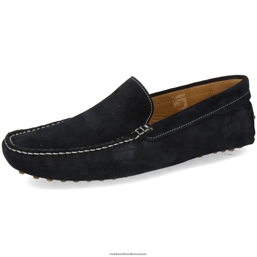 Men Melvin & Hamilton Blue Nelson 1 Loafers P4V68P293