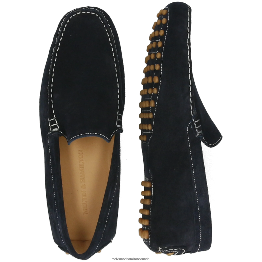 Men Melvin & Hamilton Blue Nelson 1 Loafers P4V68P293
