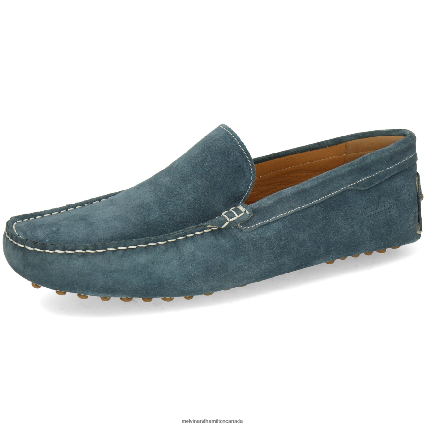 Men Melvin & Hamilton Blue Nelson 1 Loafers P4V68P310