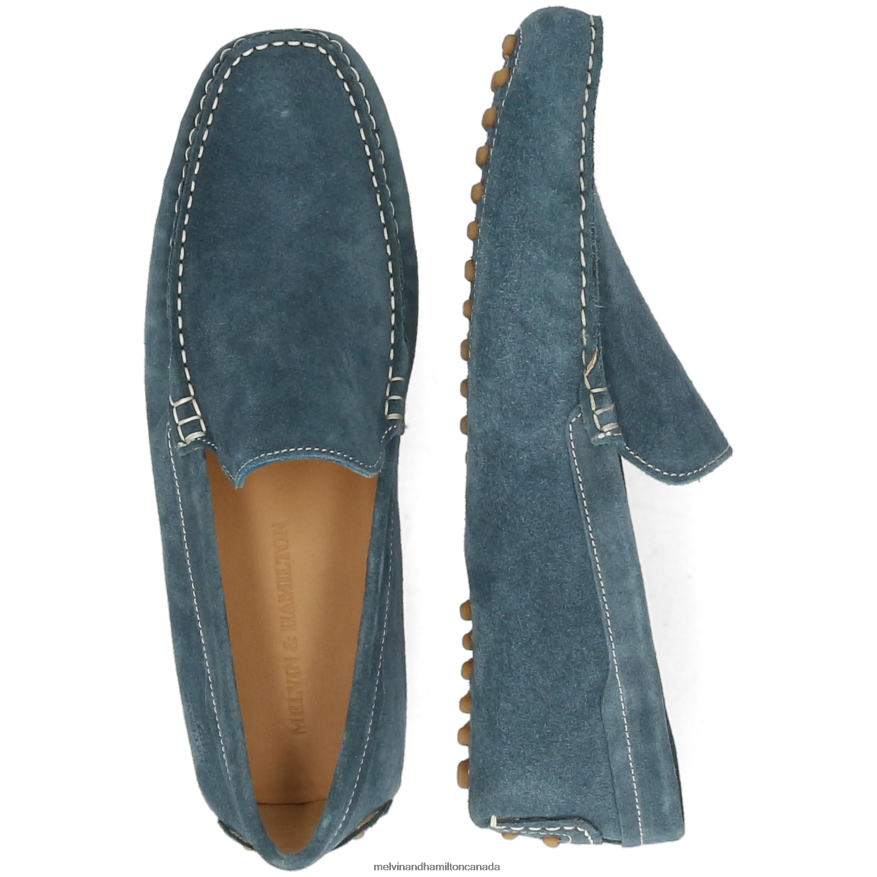 Men Melvin & Hamilton Blue Nelson 1 Loafers P4V68P310