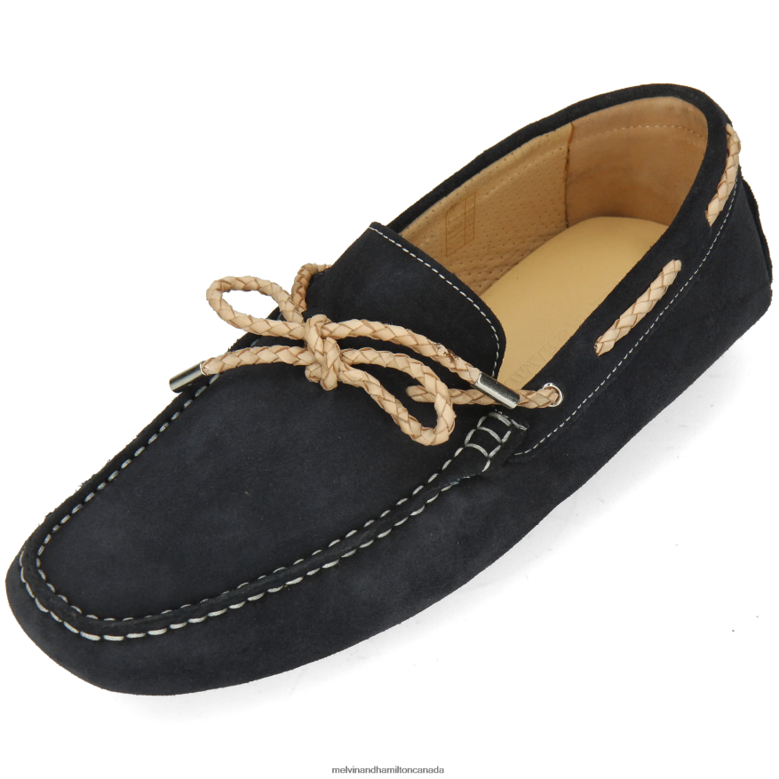 Men Melvin & Hamilton Blue Nelson 3 Loafers P4V68P306