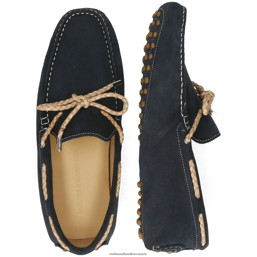Men Melvin & Hamilton Blue Nelson 3 Loafers P4V68P306