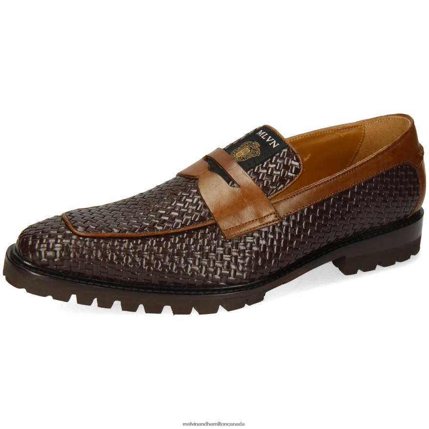 Men Melvin & Hamilton Brown Carlo 5 Loafers P4V68P280