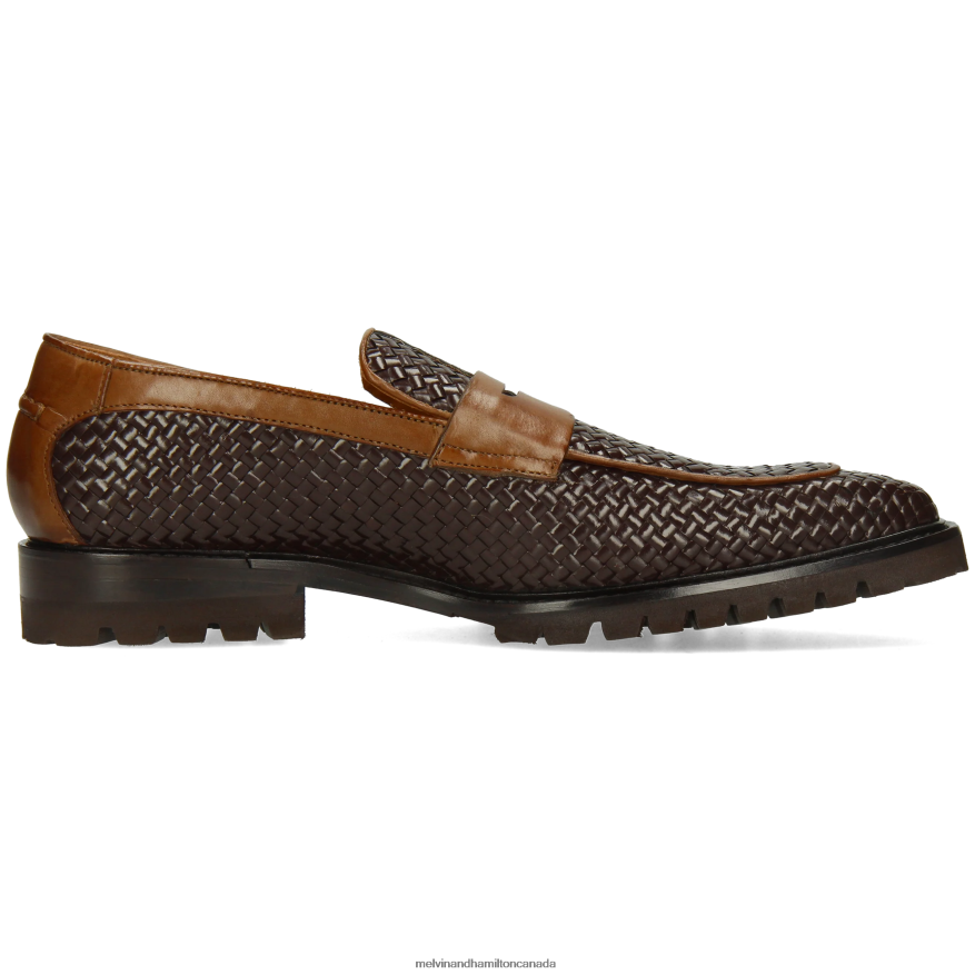 Men Melvin & Hamilton Brown Carlo 5 Loafers P4V68P280