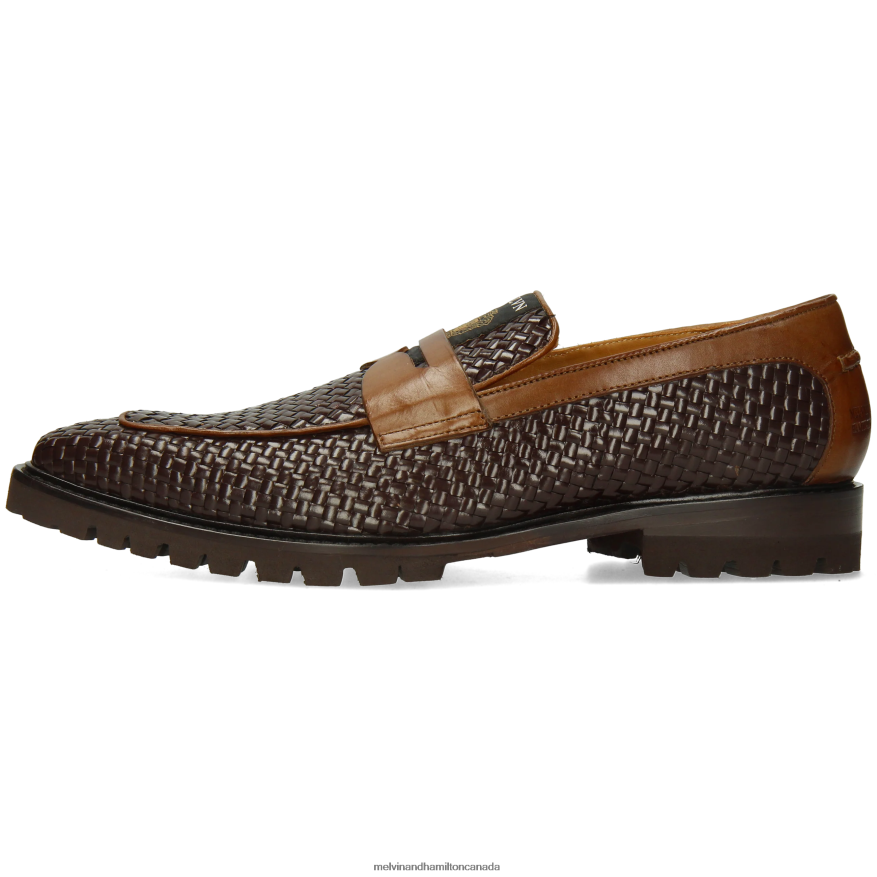 Men Melvin & Hamilton Brown Carlo 5 Loafers P4V68P280