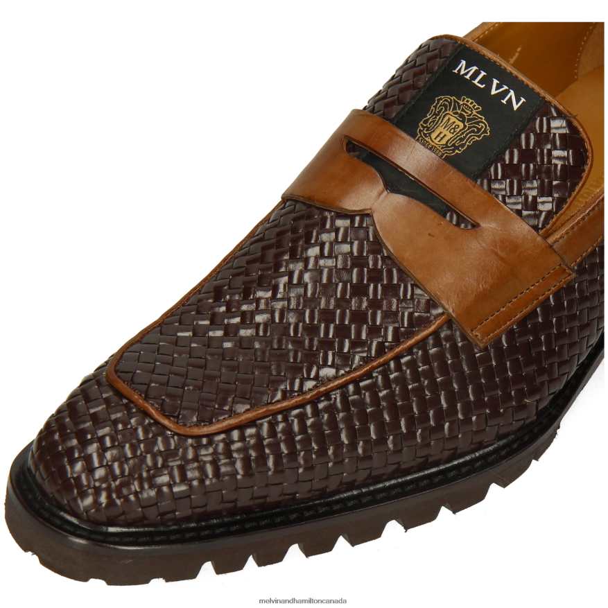 Men Melvin & Hamilton Brown Carlo 5 Loafers P4V68P280