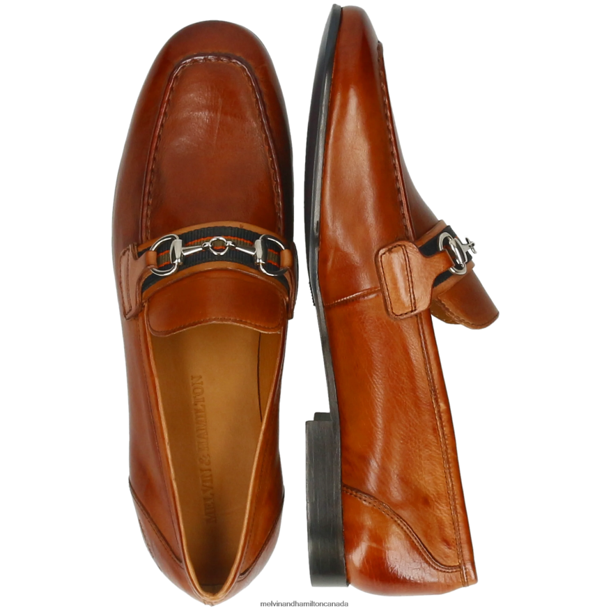 Men Melvin & Hamilton Brown Clive 16 Loafers P4V68P216
