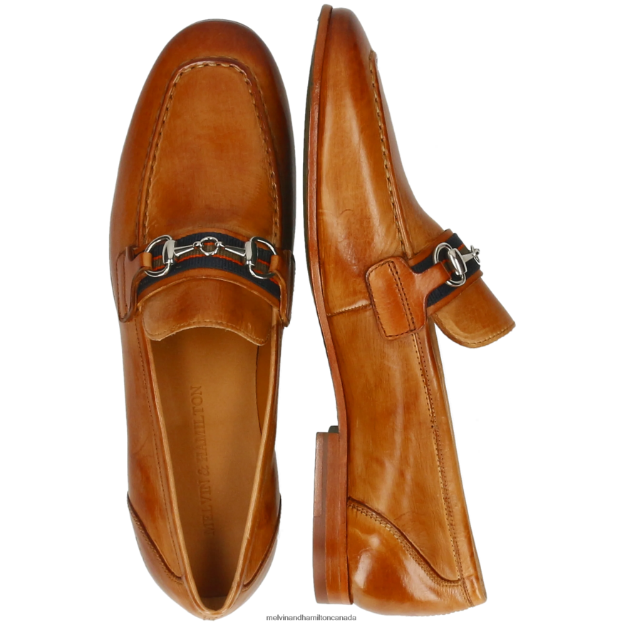 Men Melvin & Hamilton Brown Clive 16 Loafers P4V68P260
