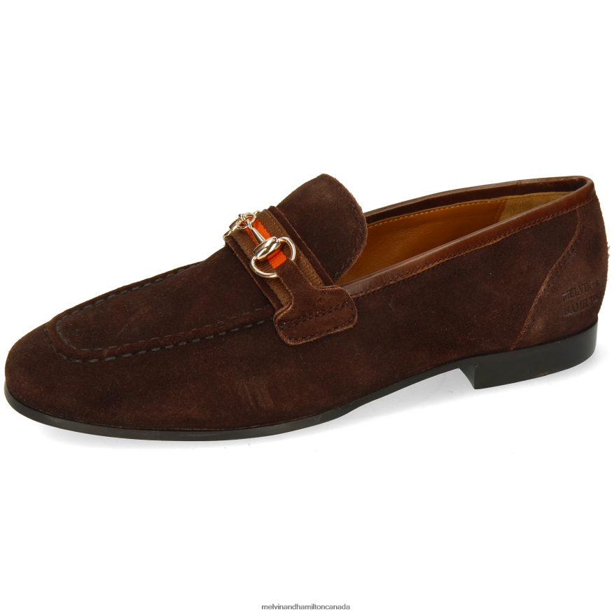 Men Melvin & Hamilton Brown Clive 16 Loafers P4V68P270