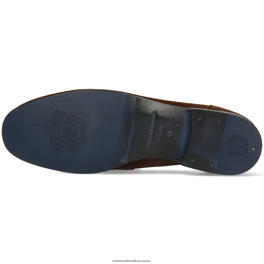Men Melvin & Hamilton Brown Clive 16 Loafers P4V68P270