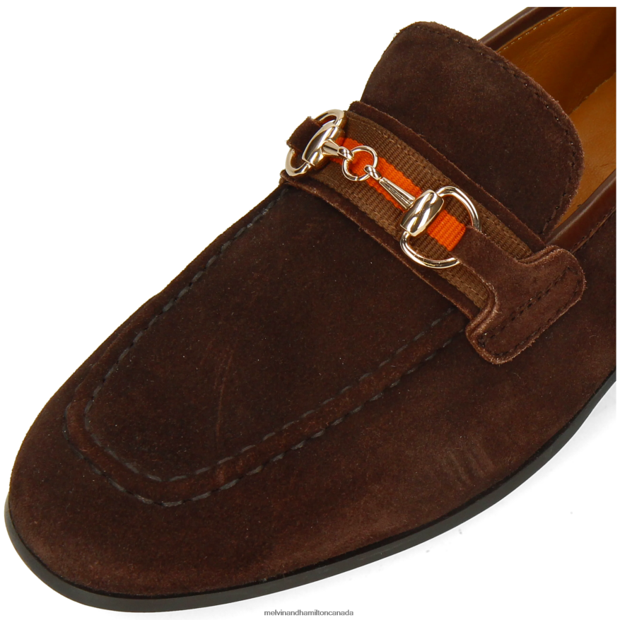 Men Melvin & Hamilton Brown Clive 16 Loafers P4V68P270