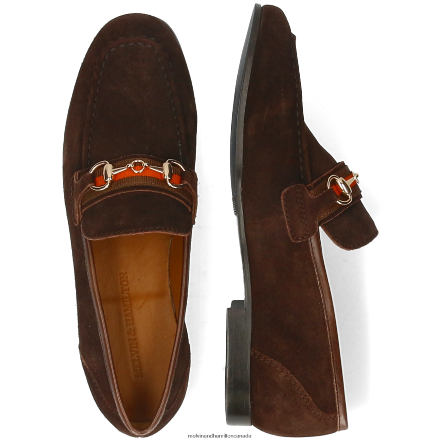 Men Melvin & Hamilton Brown Clive 16 Loafers P4V68P270