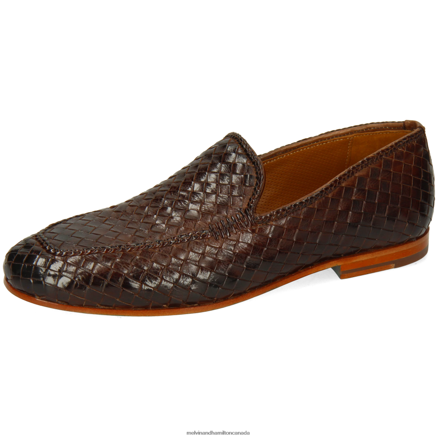 Men Melvin & Hamilton Brown Clive 22 Loafers P4V68P243
