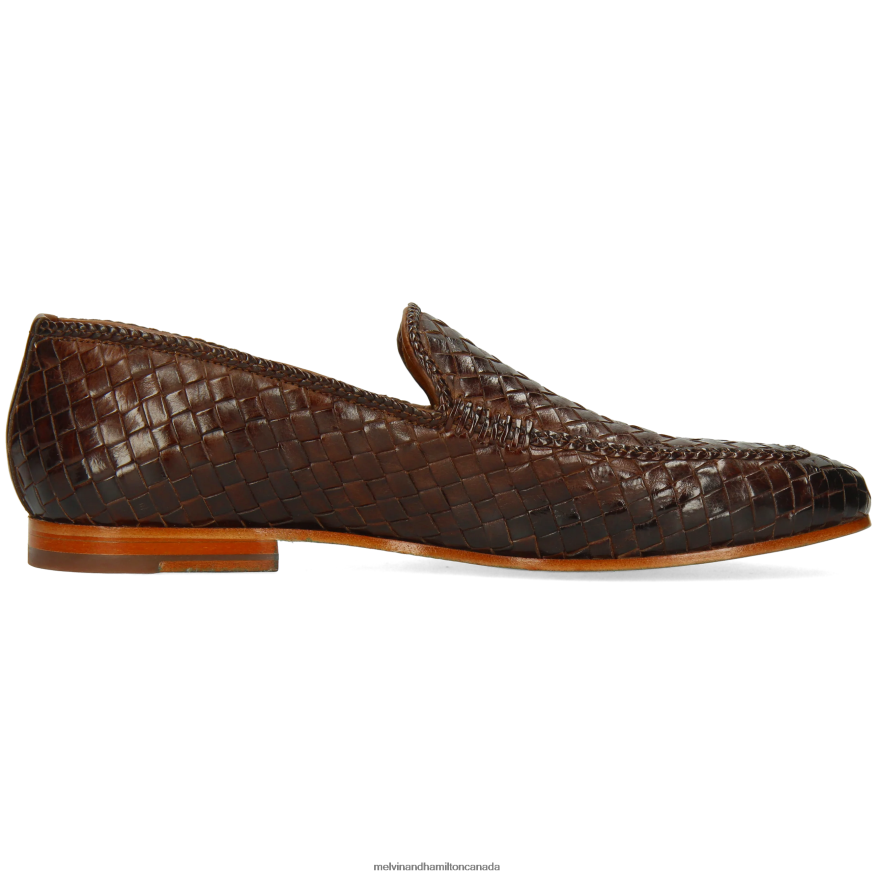 Men Melvin & Hamilton Brown Clive 22 Loafers P4V68P243