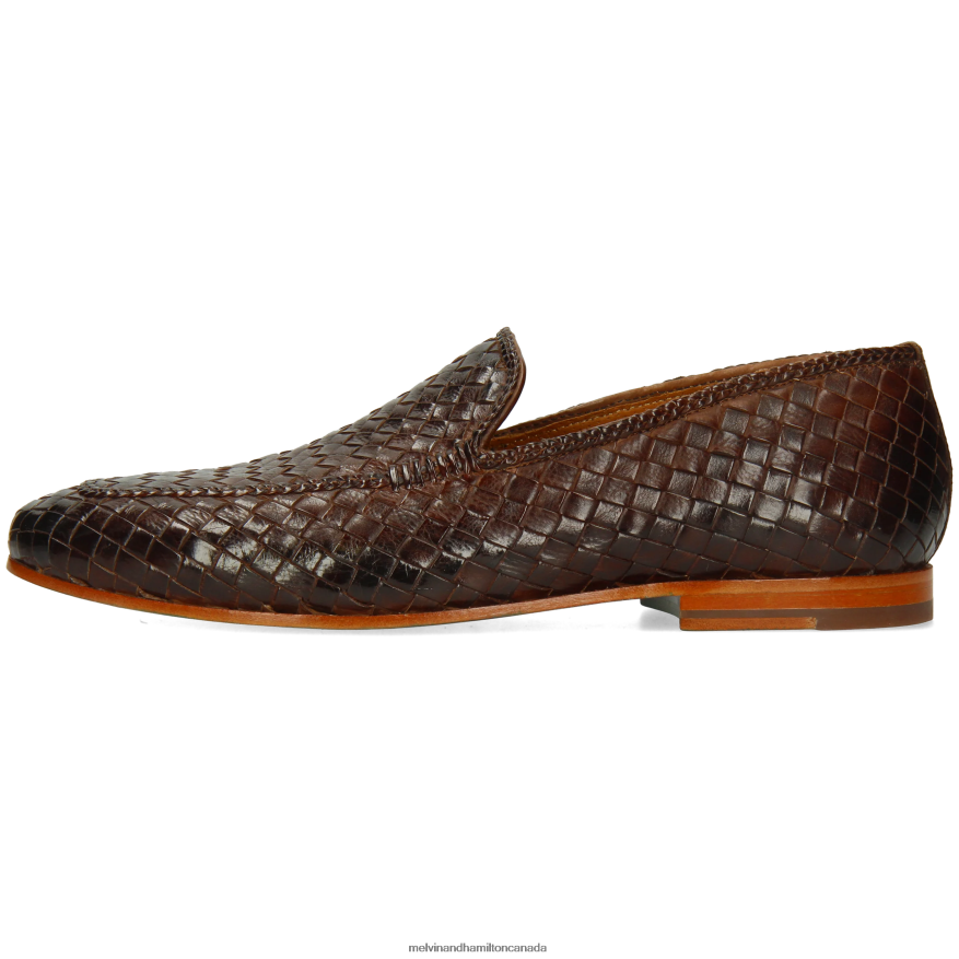 Men Melvin & Hamilton Brown Clive 22 Loafers P4V68P243
