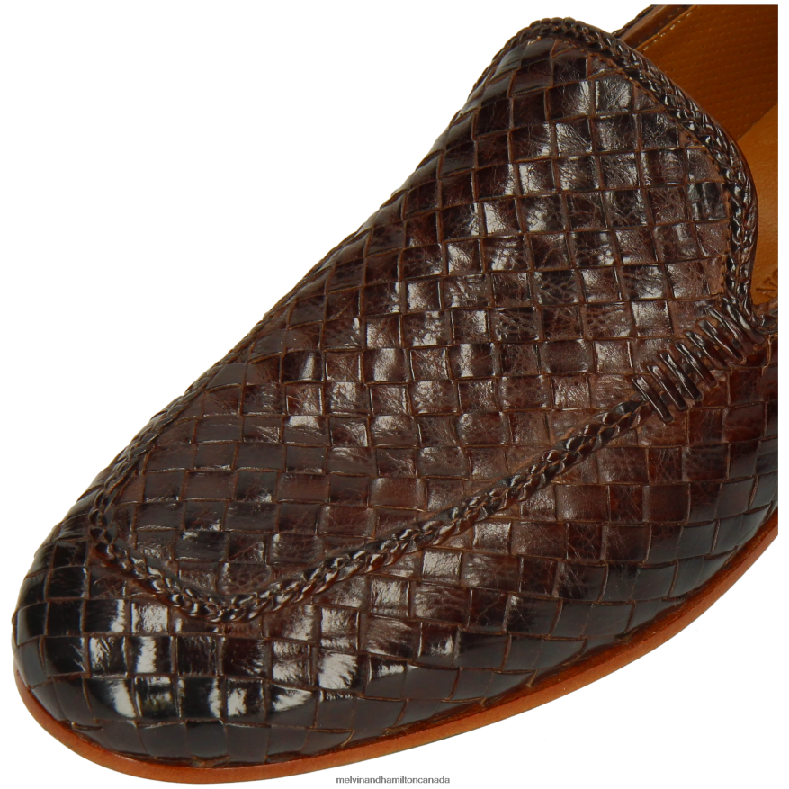 Men Melvin & Hamilton Brown Clive 22 Loafers P4V68P243
