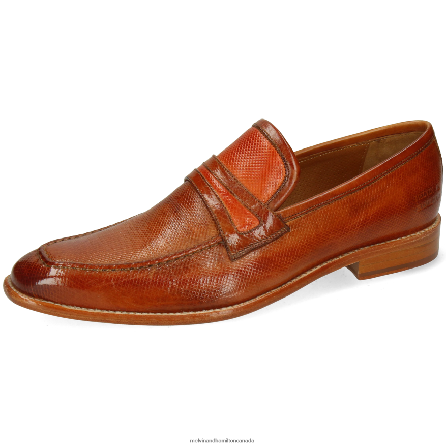 Men Melvin & Hamilton Brown Leonardo 16 Loafers P4V68P324