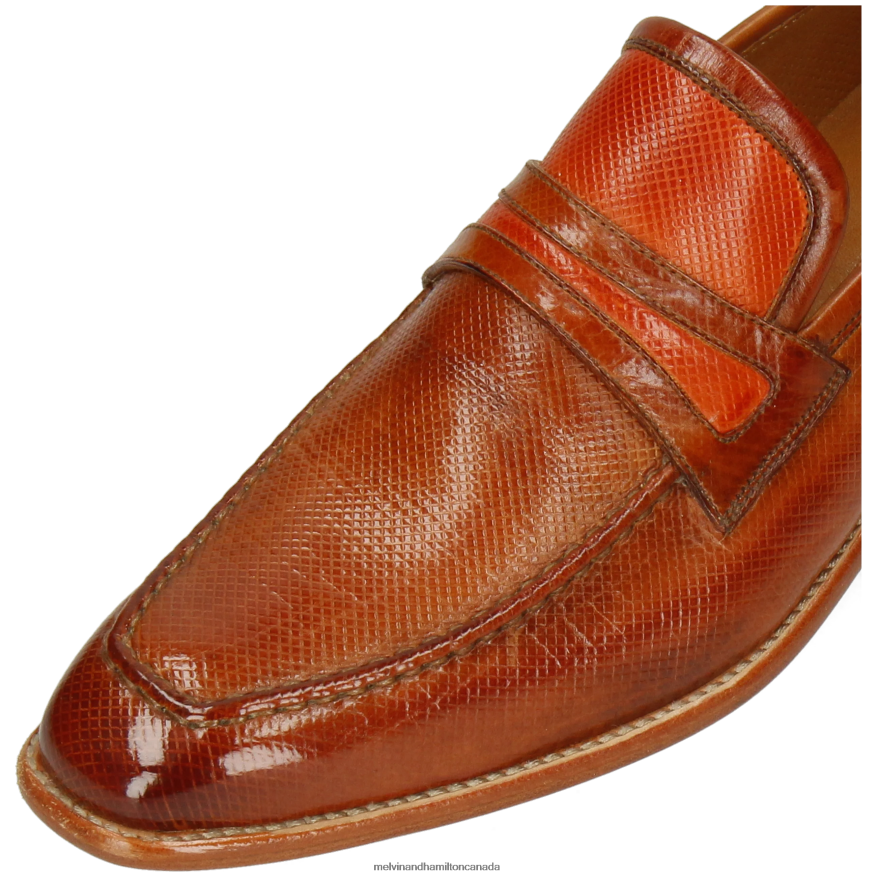 Men Melvin & Hamilton Brown Leonardo 16 Loafers P4V68P324