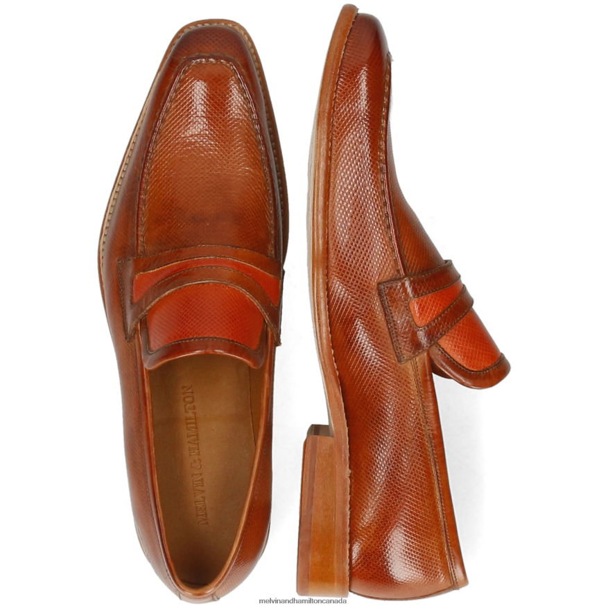 Men Melvin & Hamilton Brown Leonardo 16 Loafers P4V68P324