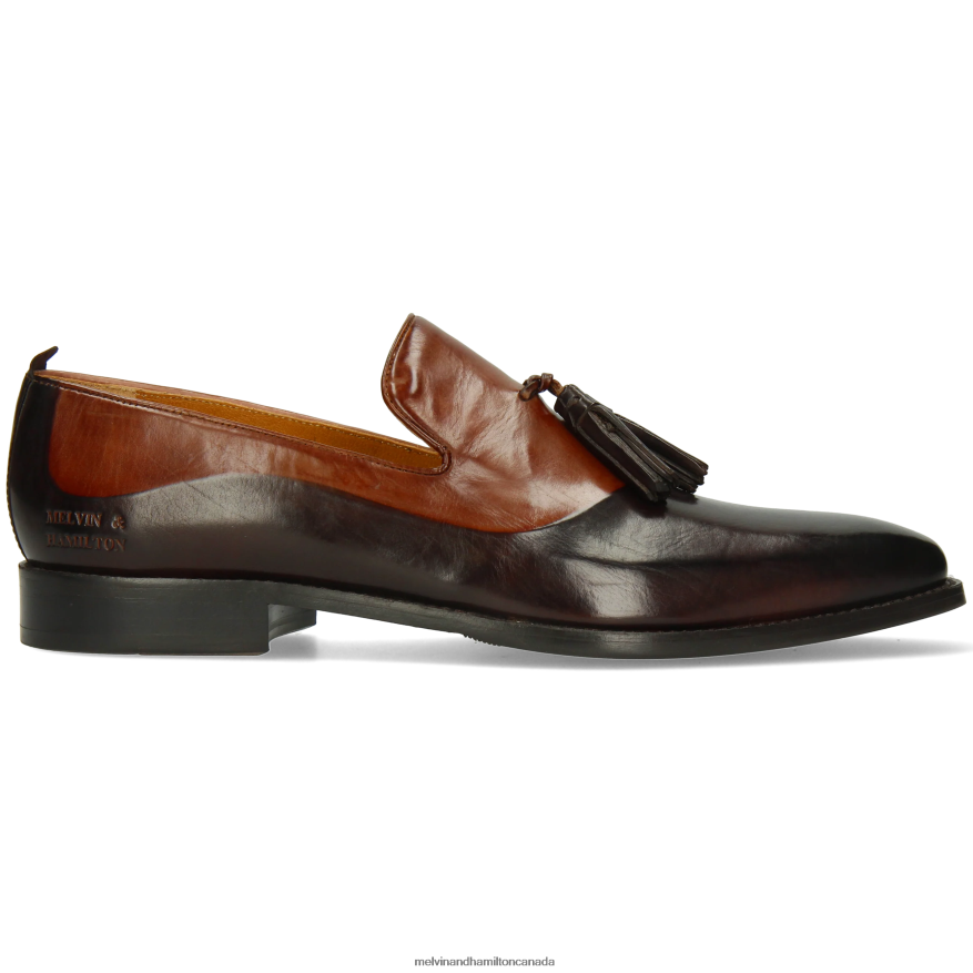 Men Melvin & Hamilton Brown Leonardo 24 Loafers P4V68P221