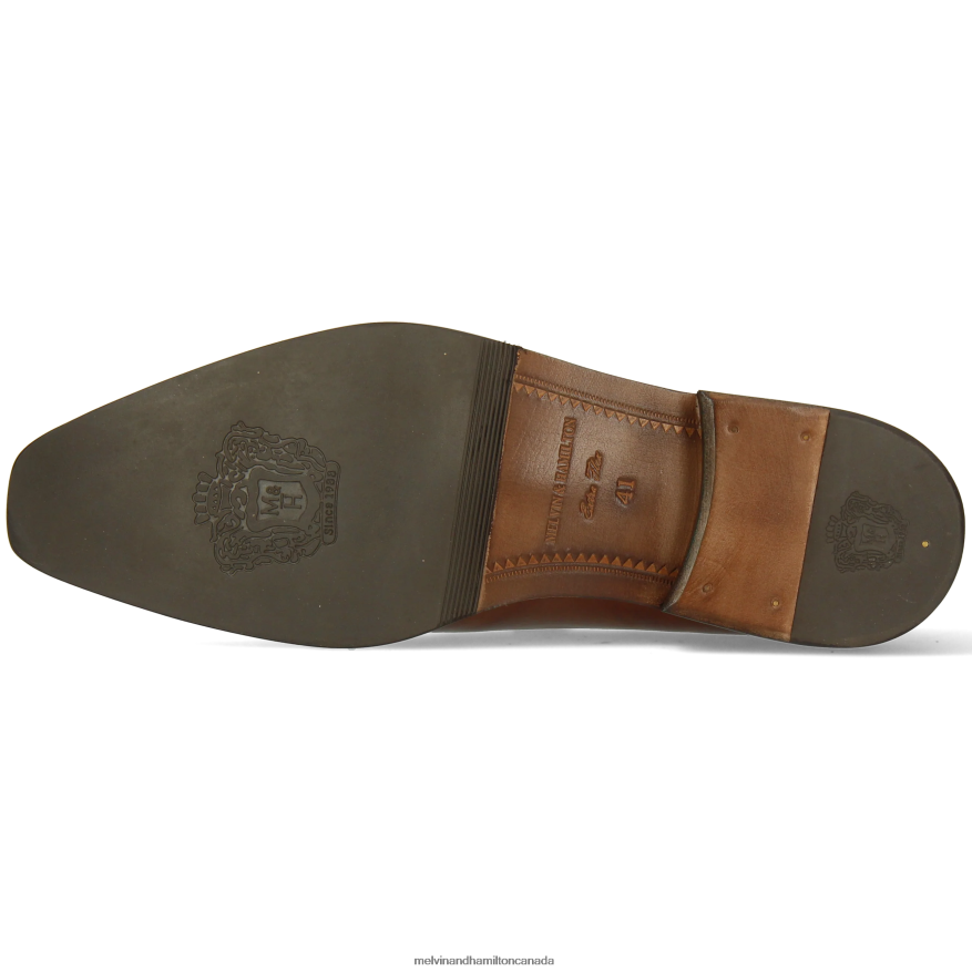 Men Melvin & Hamilton Brown Leonardo 24 Loafers P4V68P221