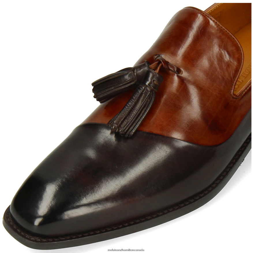 Men Melvin & Hamilton Brown Leonardo 24 Loafers P4V68P221