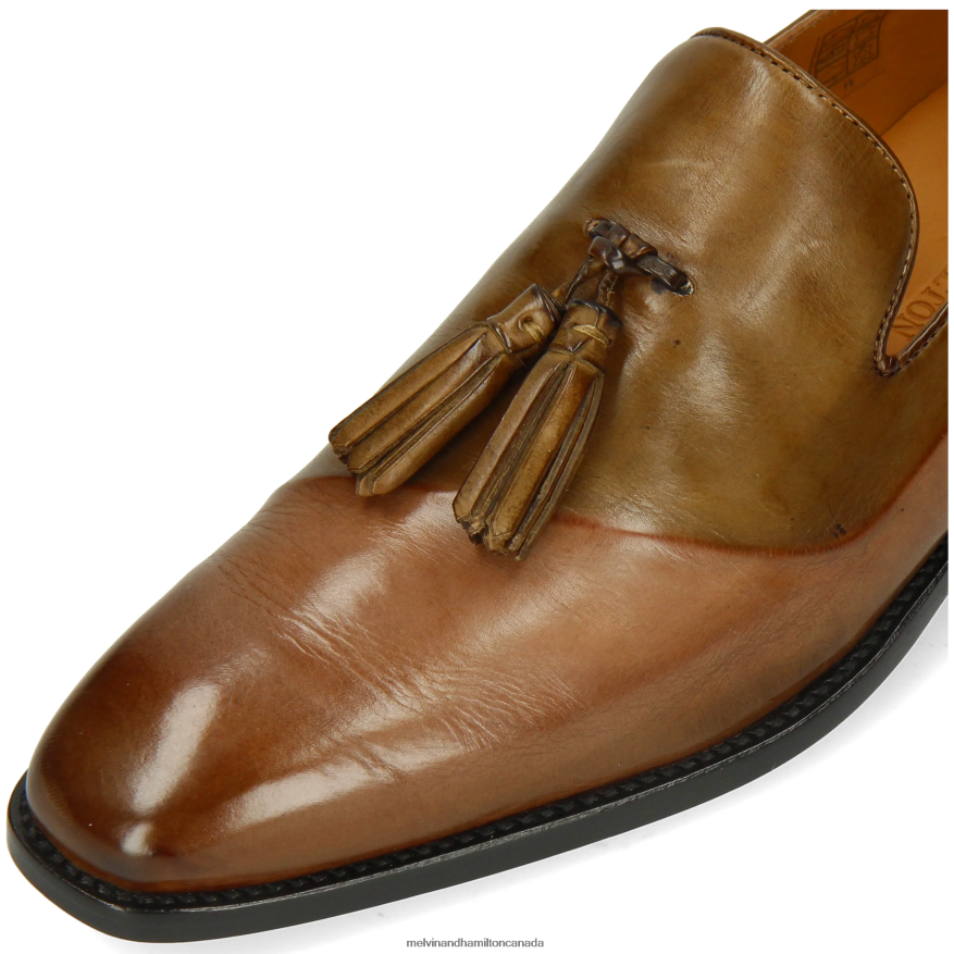 Men Melvin & Hamilton Brown Leonardo 24 Loafers P4V68P255