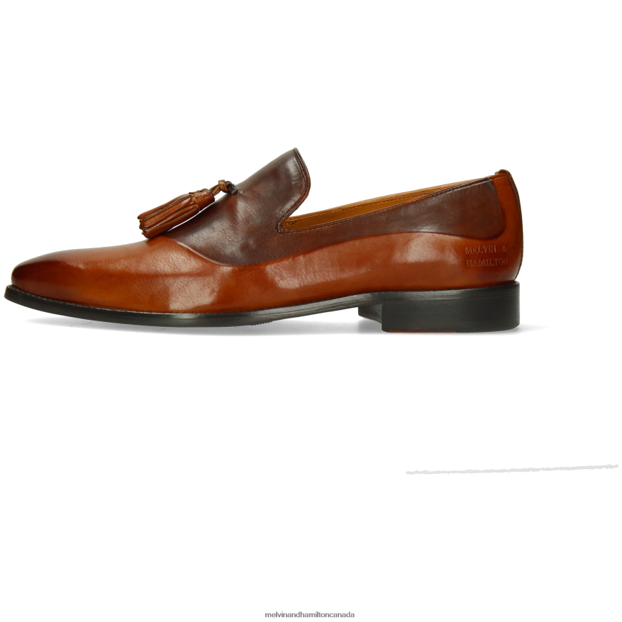 Men Melvin & Hamilton Brown Leonardo 24 Loafers P4V68P258