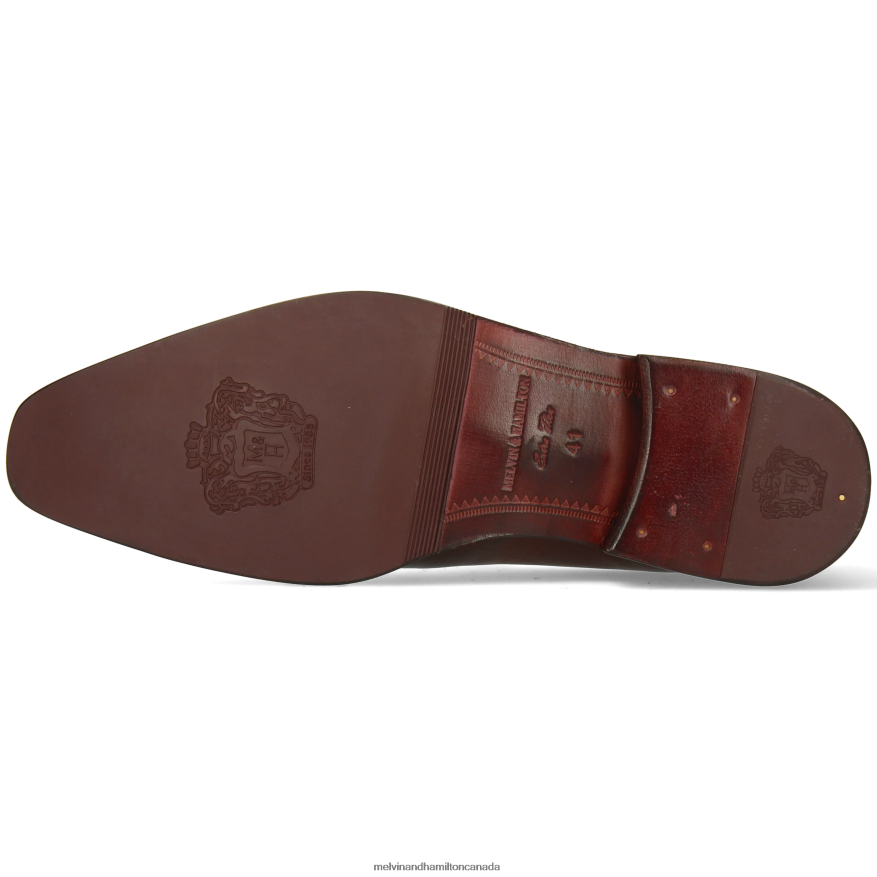 Men Melvin & Hamilton Brown Leonardo 24 Loafers P4V68P272
