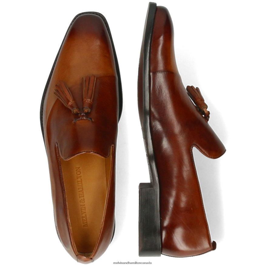 Men Melvin & Hamilton Brown Leonardo 24 Loafers P4V68P272
