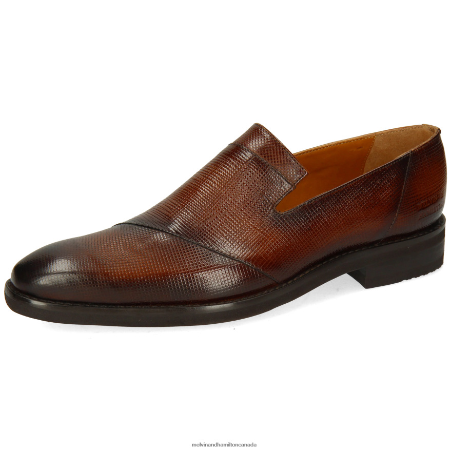 Men Melvin & Hamilton Brown Leonardo 28 Loafers P4V68P263
