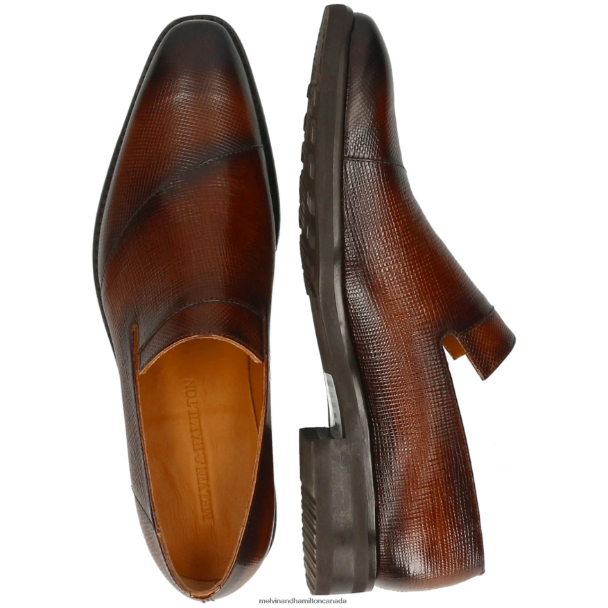 Men Melvin & Hamilton Brown Leonardo 28 Loafers P4V68P263