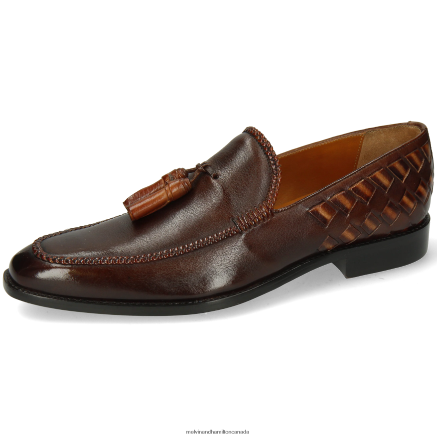 Men Melvin & Hamilton Brown Leonardo 32 Loafers P4V68P262