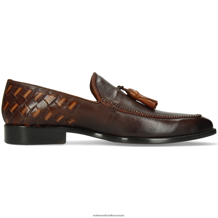 Men Melvin & Hamilton Brown Leonardo 32 Loafers P4V68P262