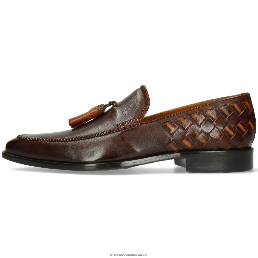 Men Melvin & Hamilton Brown Leonardo 32 Loafers P4V68P262