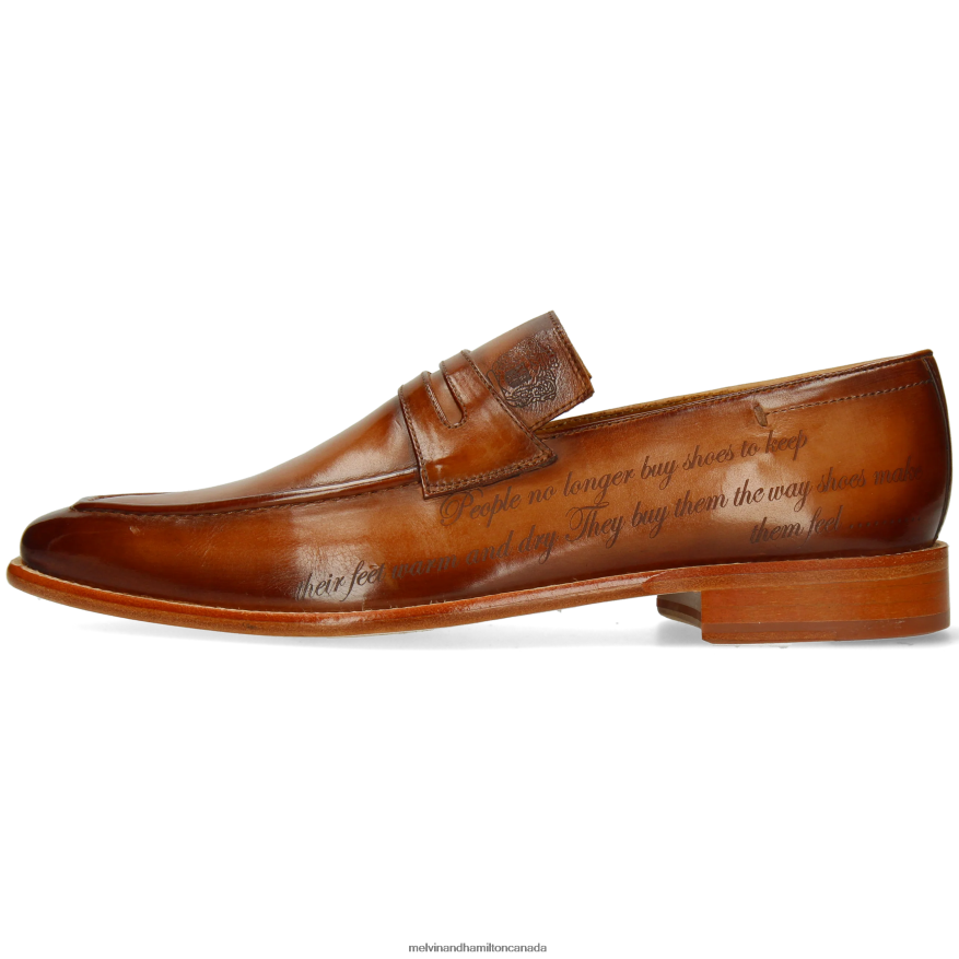 Men Melvin & Hamilton Brown Leonardo 37 Loafers P4V68P214
