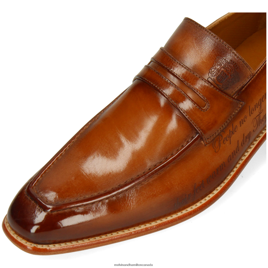Men Melvin & Hamilton Brown Leonardo 37 Loafers P4V68P214