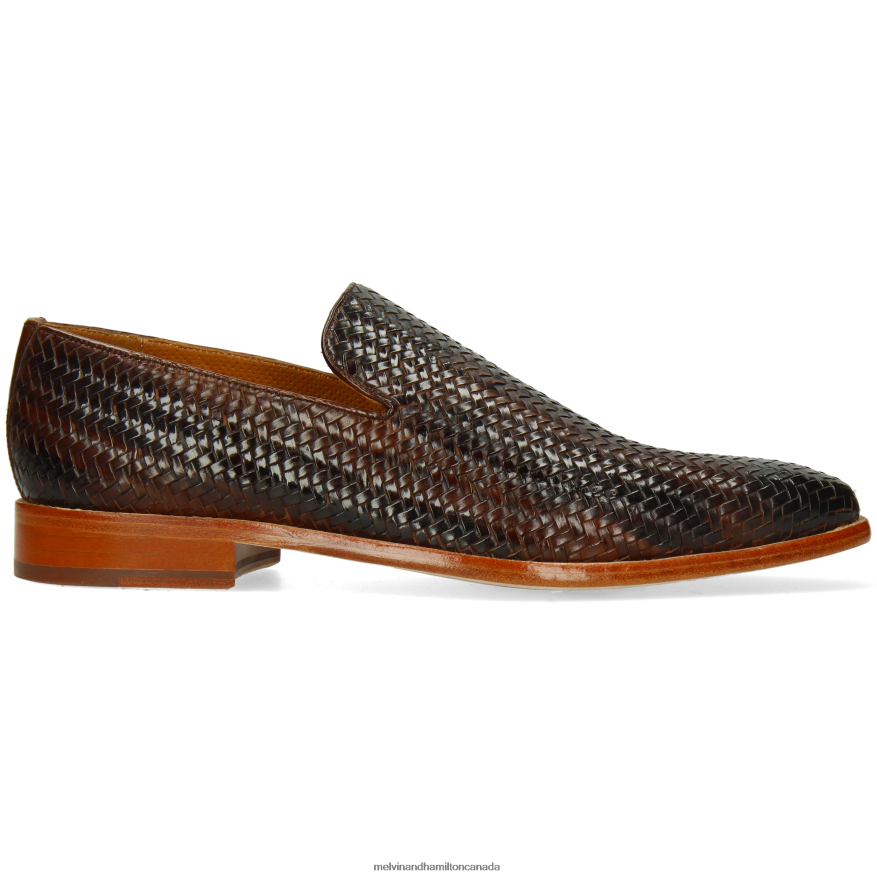 Men Melvin & Hamilton Brown Leonardo 39 Loafers P4V68P219