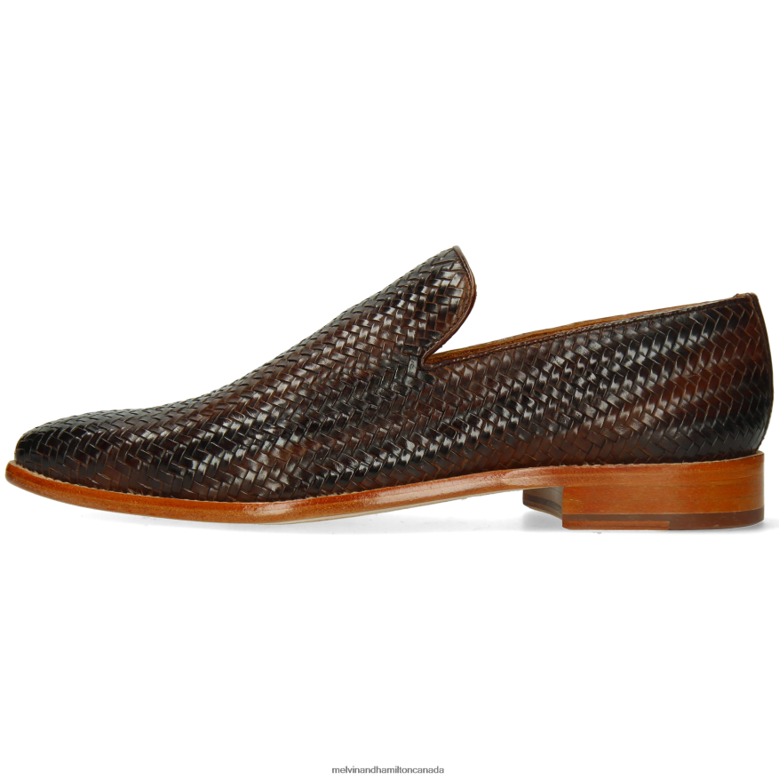 Men Melvin & Hamilton Brown Leonardo 39 Loafers P4V68P219