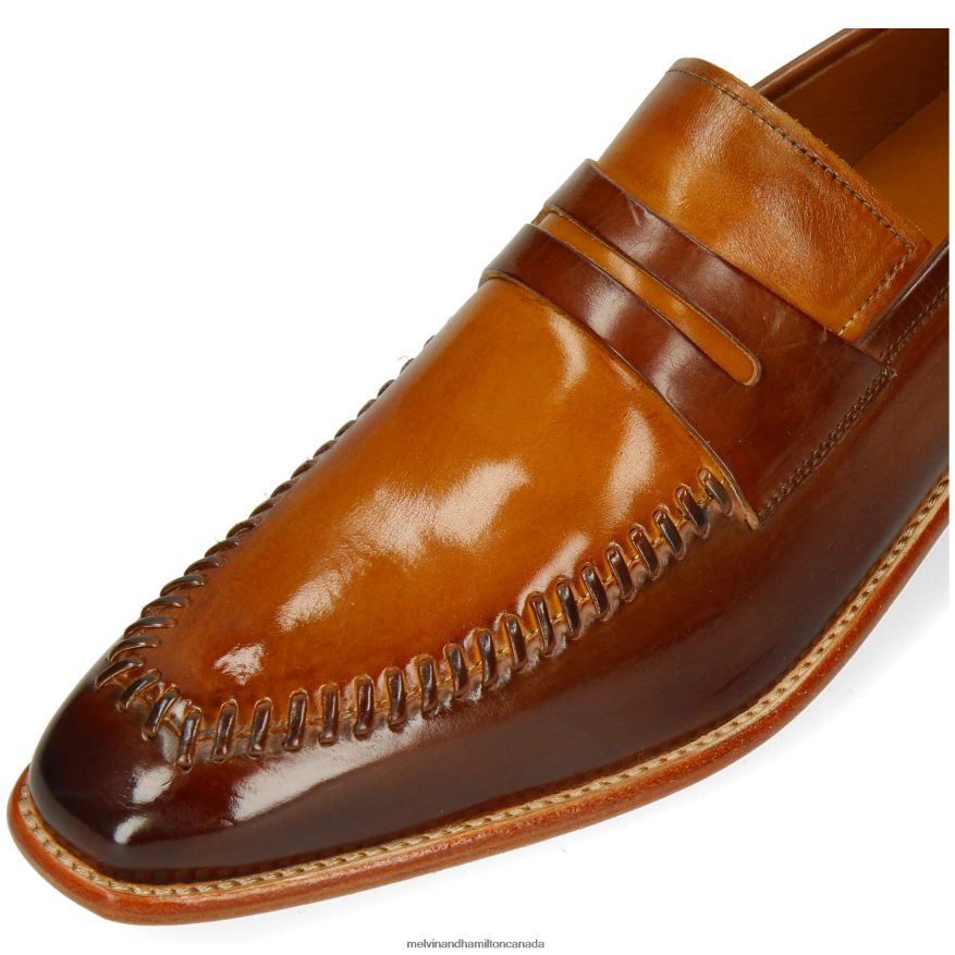 Men Melvin & Hamilton Brown Leonardo 41 Loafers P4V68P264