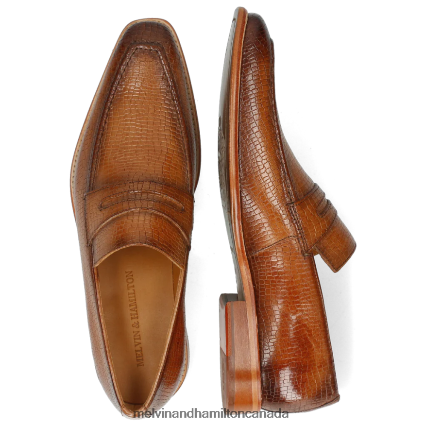 Men Melvin & Hamilton Brown Leonardo 4 Loafers P4V68P323